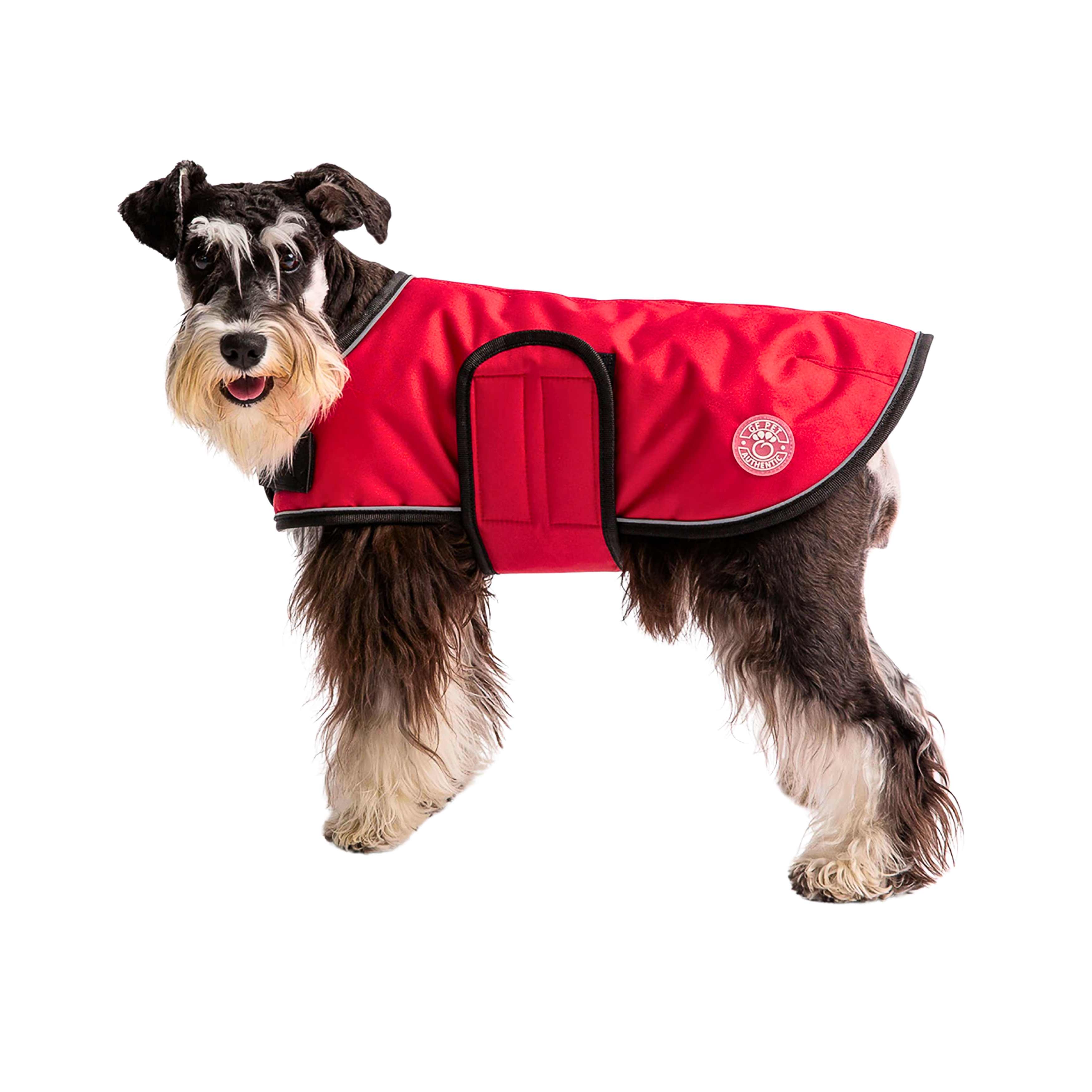 Dog Blanket Jacket - Red