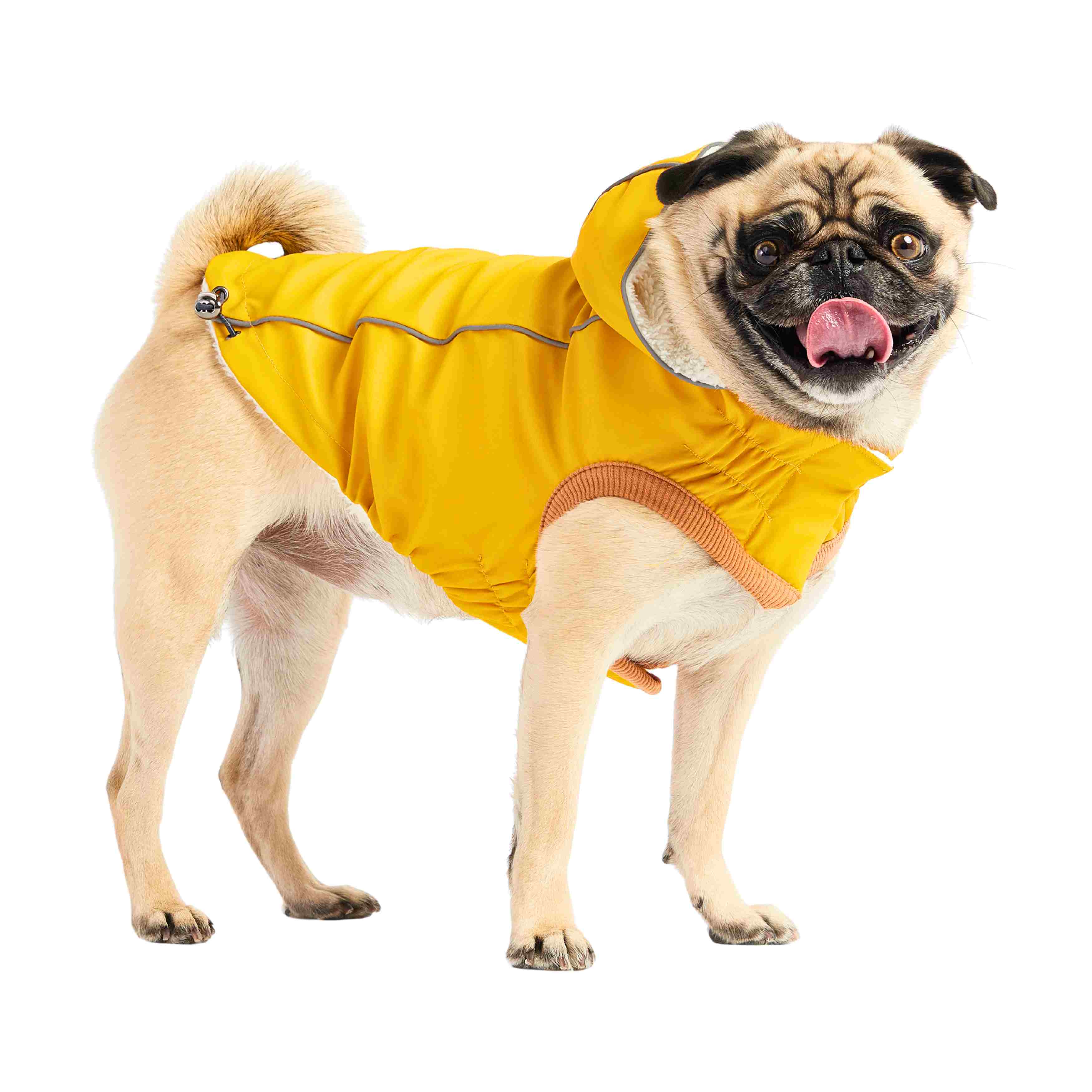 Insulated Raincoat - Yellow